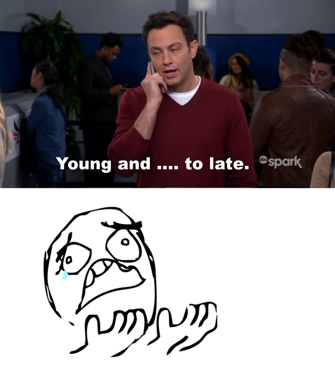 aboredpanda's tweet photo. Già dal titolo capivi come andava a finire la puntata. Ci faranno penare, ma tanto i #gabish. #YoungandHungry http://t.co/LLdQmebXHY