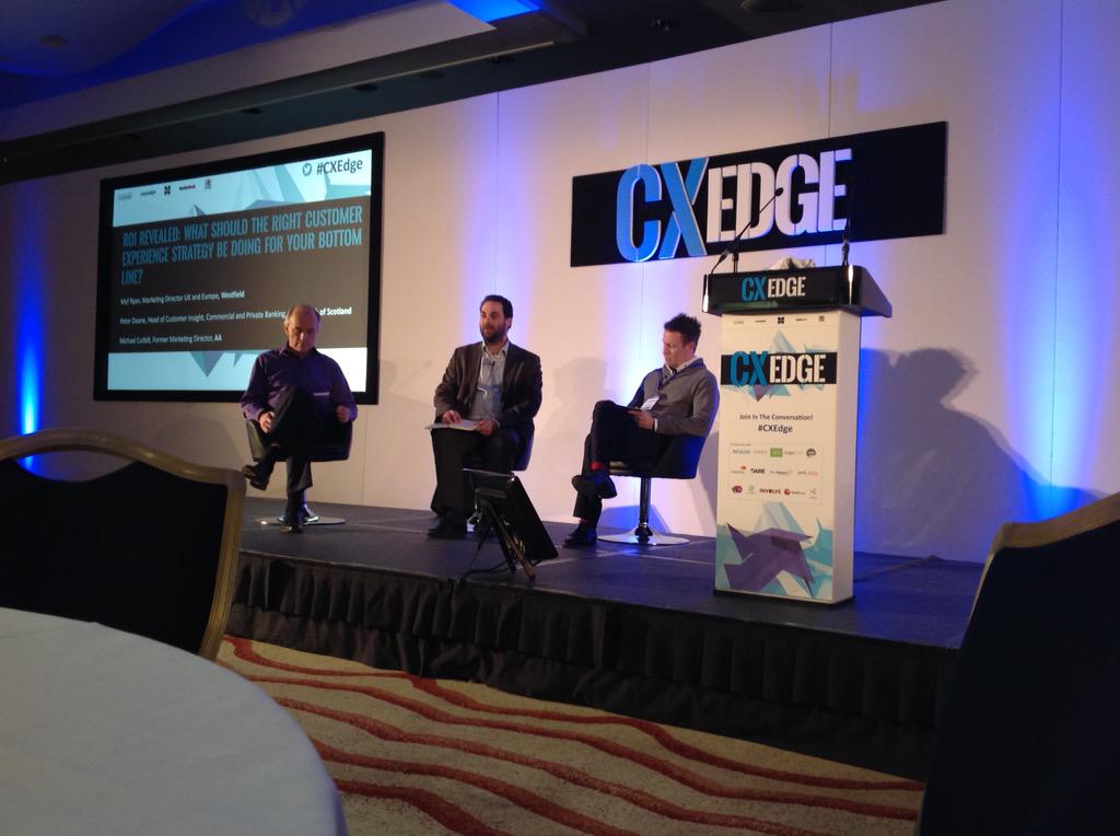 AndrewM28377414's tweet photo. Our very own Head of Insight Peter Deane on stage at #CXEdge http://t.co/kKjsZhZAeQ