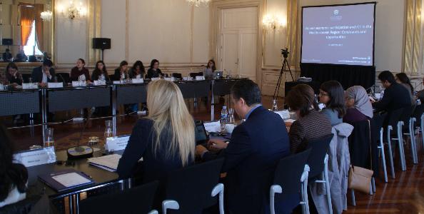 #UfM Secretariat fosters #women participation in #ICT sector. Read more about the workshop: bit.ly/1HqruQc