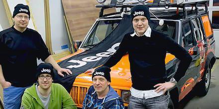 1 adventure, 1 team and 1 car. Learn more about the CATrophy (<a href="/CAT99616223/">CAT</a>) here: on.fb.me/19p7TYm