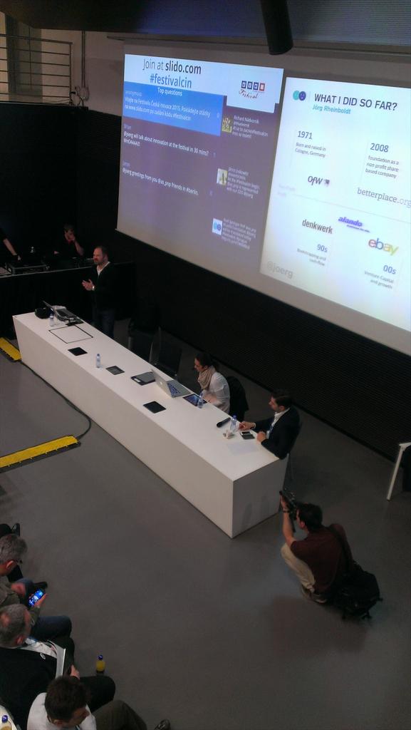 LevebeeApp's tweet photo. Inspiring conference Czech Innovation today #festivalcin http://t.co/nH6Xmmjxzn
