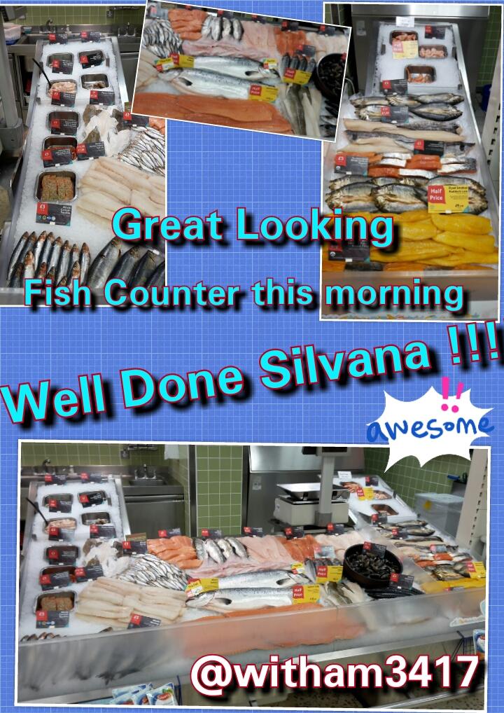 <a href="/Witham3417/">Tesco Witham</a> <a href="/ssGroup23/">Tony Delay</a> @SmithKlewis1970 <a href="/RankinSheree/">Sheree</a> 
Great looking counters this morning! Well done Silvana!