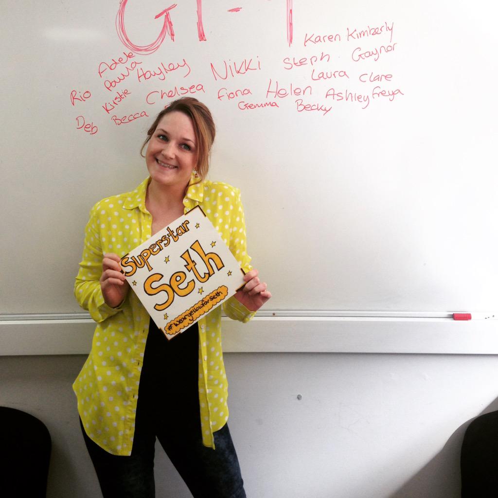 Fitzytricks's tweet image. #wearyellowforseth @TheBubbleUK all the 3rd yr children's nursing students at Northumbria Uni support you Seth!!