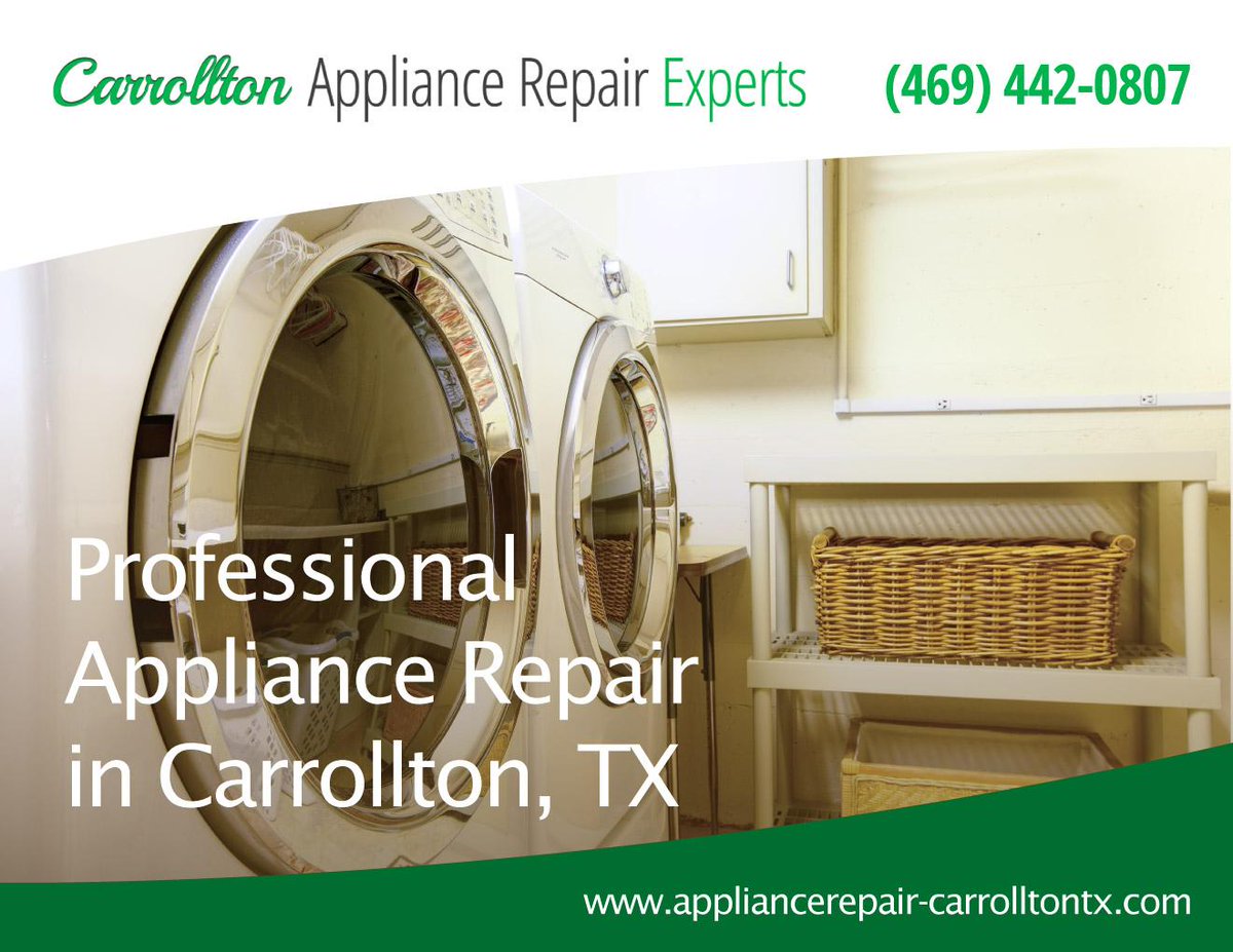 Carrollton Appliance (repaircatx) Twitter