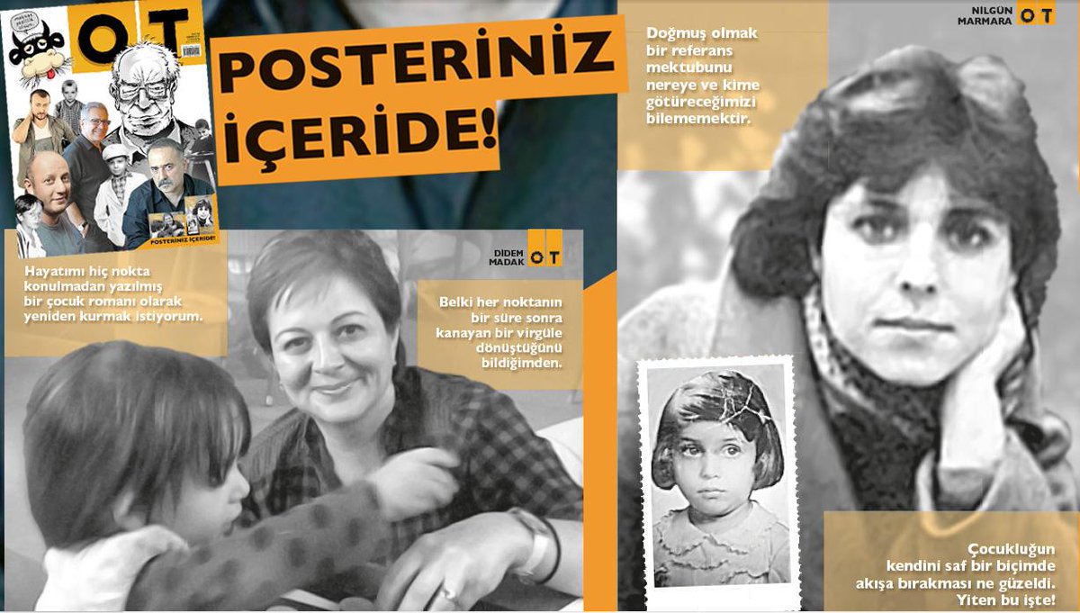 otdergi's tweet photo. Doğmuş olmak bir referans mektubunu nereye ve kime götüreceğimizi bilmemektir. (Nilgün Marmara) #OTdergi Nisan sayısı http://t.co/CRmMzfItMH