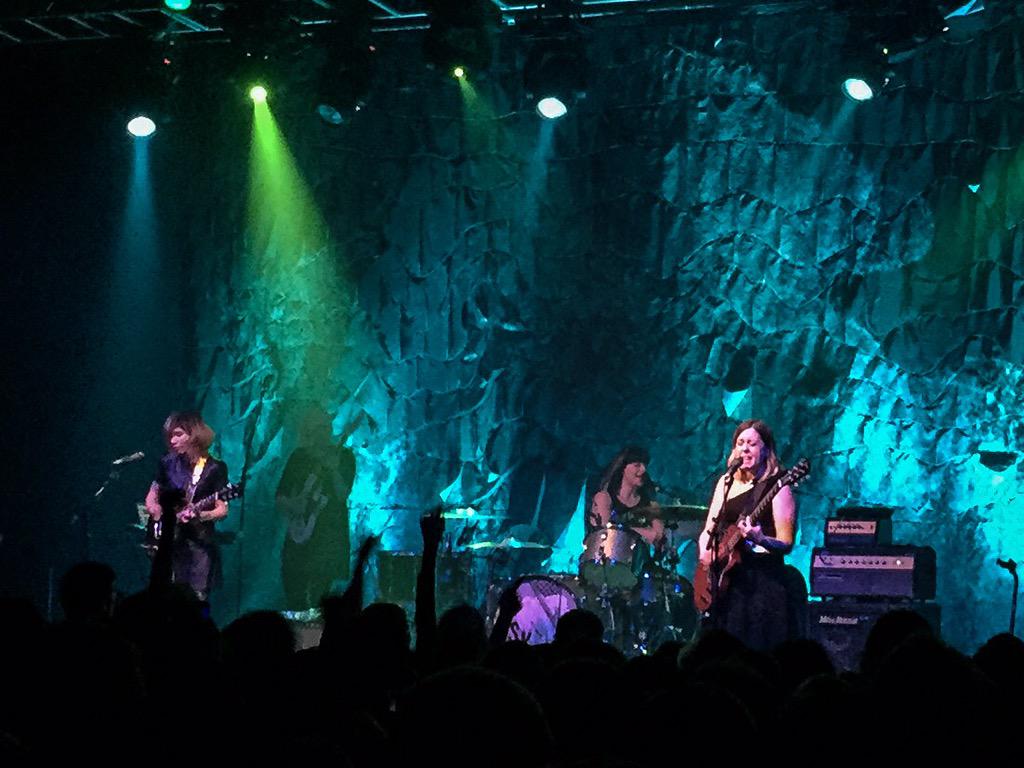mr_phrenologist's tweet photo. #Fangless #NoAnthems Gig of the year! Great night guys! @Sleater_Kinney @Carrie_Rachel @jazzzhand @corintuckerband http://t.co/iLRGjXKZbY