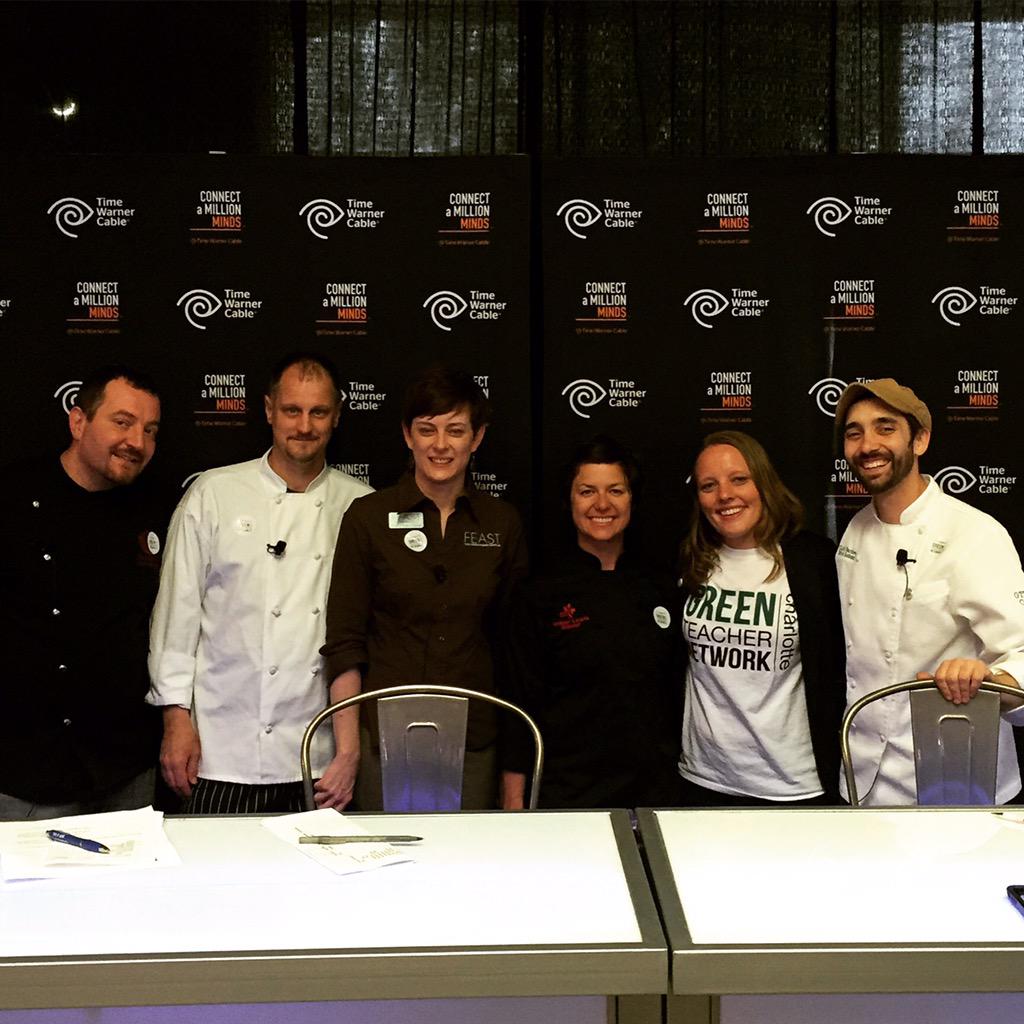 bethmack21's tweet photo. Clts finest! @HeirloomRestNC @modpaleo @FeastFoodTours  @Passion8clt #ForkRestaurant at @GTNCLT &amp; @TWC_Carolinas http://t.co/qMVeWCyxfP