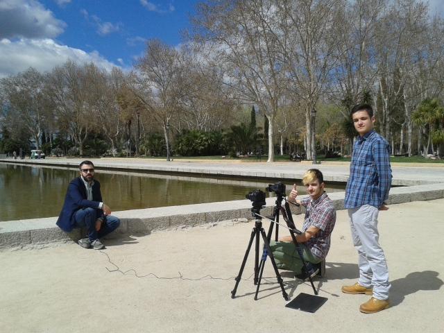 ElGalgoProds's tweet photo. Entrevistando a @Dani_DelaPuente  en un entorno inmejorable :) http://t.co/LdoOTk2Pk6
