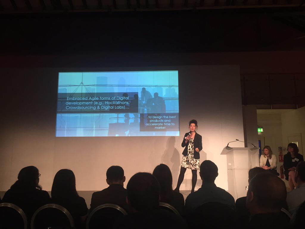 LucRomano's tweet photo. Jo Shipley from @CapgeminiConsul on transforming business to a more agile and digital way of working #cc2015ko http://t.co/kw8D7KqFp4