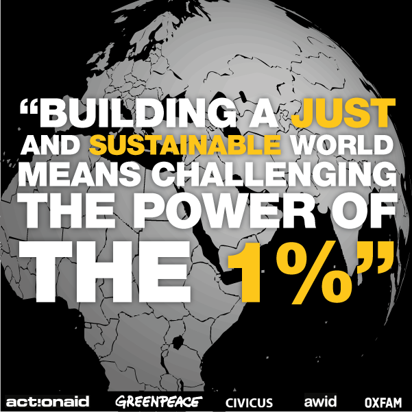 #WSF2015 Looking for solutions to challenge the power of the global 1% ow.ly/KSeAH #inequality