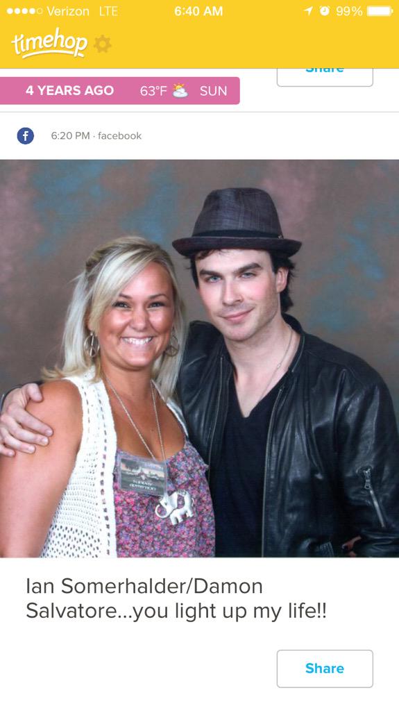 KimberlyLClark's tweet photo. 4 years ago today, I got to meet @iansomerhalder !! What a great day that was! http://t.co/IqHvLadebl
