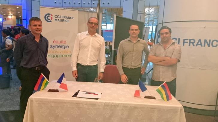 denislacour's tweet image. #ICT Job Fair #CCIFM a lot of members hire people at #bpml #Ebene #Mauritius