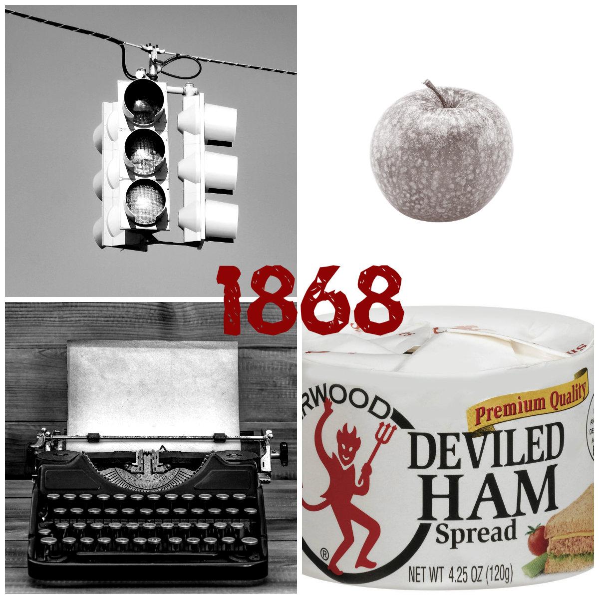 underwoodspread's tweet photo. 1868 was a big year for new products! From Granny Smith apples to Underwood potted #meat  #history #inventions http://t.co/JAJX5M5VYR