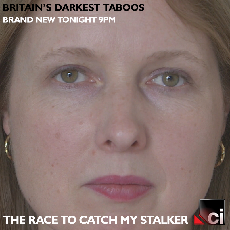 #Taboos continues tonight at 9pm with 'The Race To Catch My Stalker'

Sky 553 Virgin Media 237 BT UK &amp; TalkTalk 433