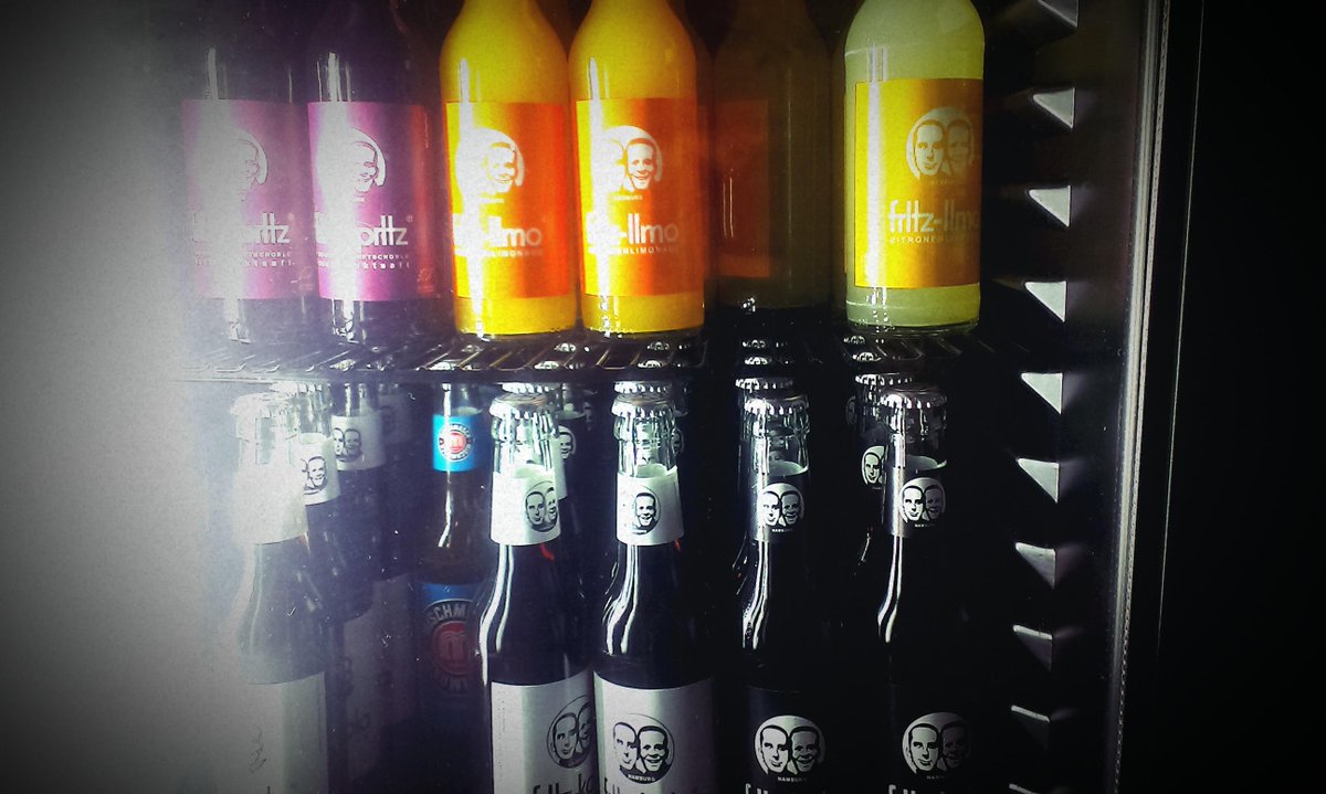 Wir haben jetzt auch #Fritz-Kola und #Fritz-Traube und #Fritz-Zitronenlimonade und andere wundervolle Getränke.