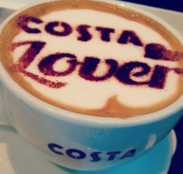CostaCoffee's tweet photo. Re-tweet if you're a..... http://t.co/wR3gZMXcUo