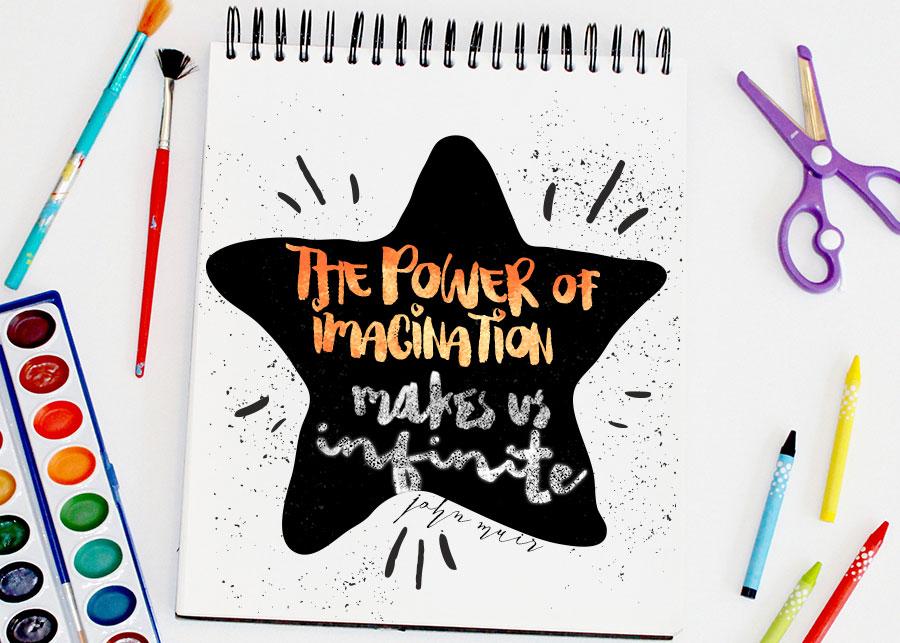 "The power of imagination makes us infinite" - John Muir (Made with Paris Light crt.mk/KSr6f)