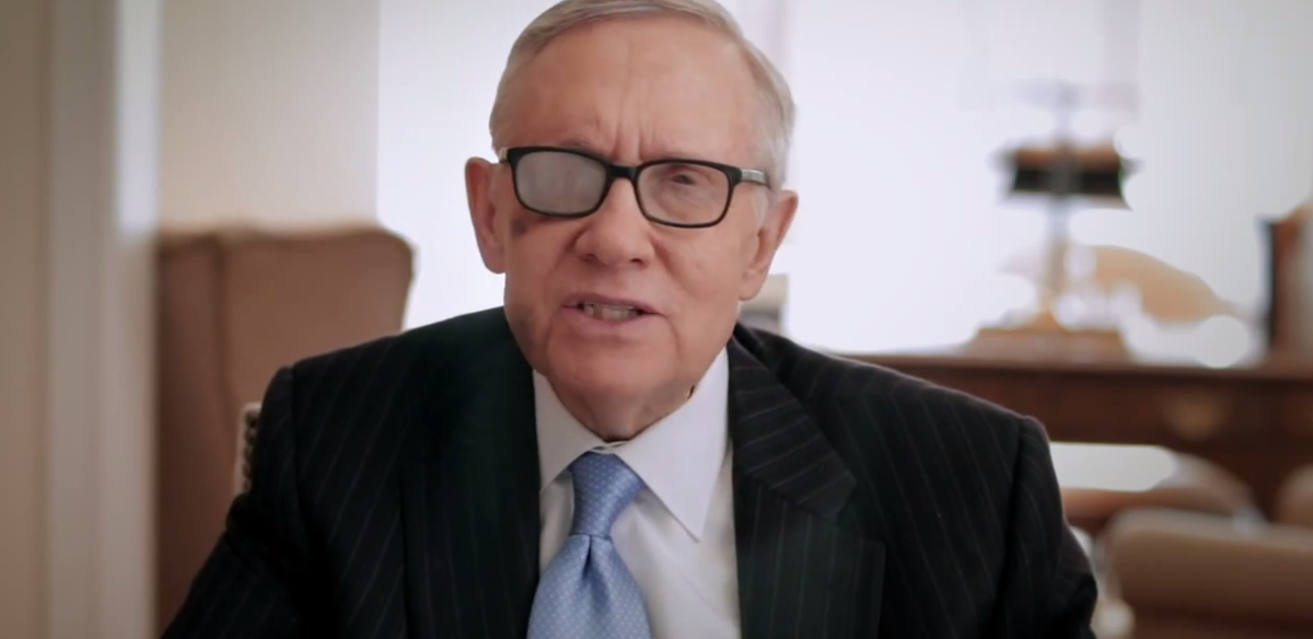 Was Harry Reid beat up by mobsters?