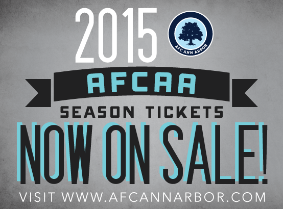 AFCAnnArbor's tweet photo. Tickets NOW ON SALE at http://t.co/rECFPhQ9qf. 35 days until the home opener on May 1st! #AFCAA #A2 #VisitAnnArbor http://t.co/33C5vcWCea