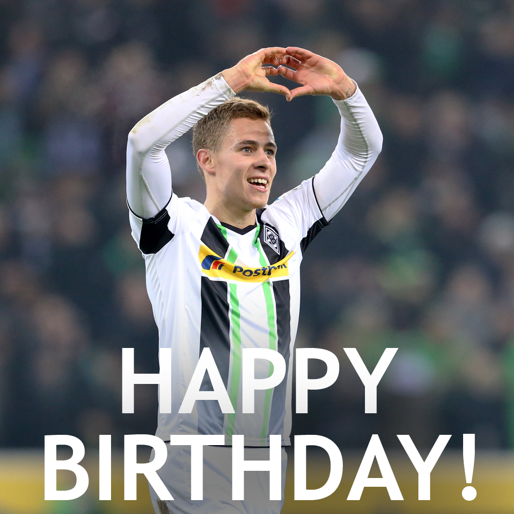 Thorgan Hazard feiert heute seinen 22. Geburtstag! Happy Birthday,  