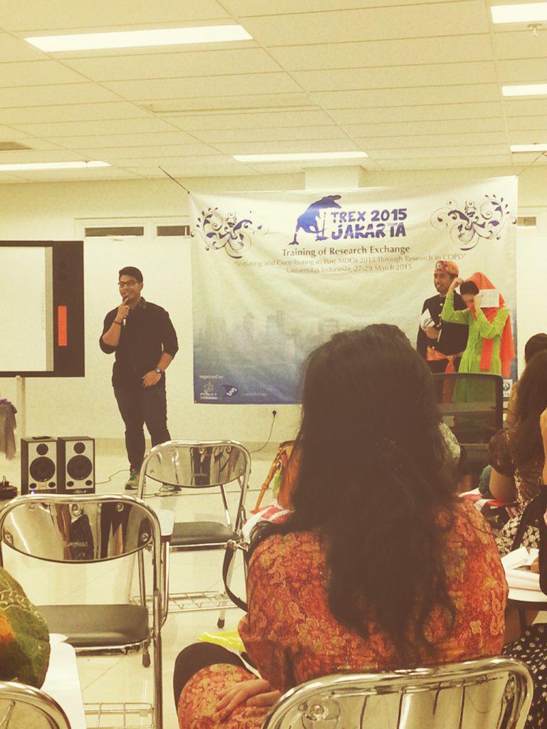 Tentunya tidak lupa diikuti sambutan dari Ketua BEM IKM FKUI 2015, Kristian Alda :)