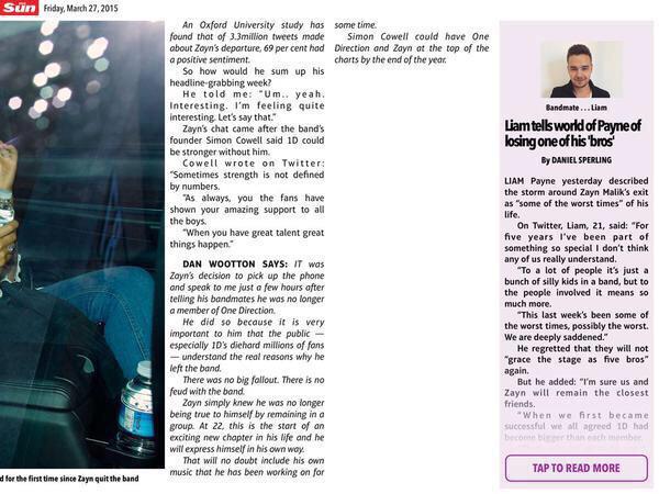 OneDirectionIJ's tweet image. Here are the other pages of the magazine! #1DIJ