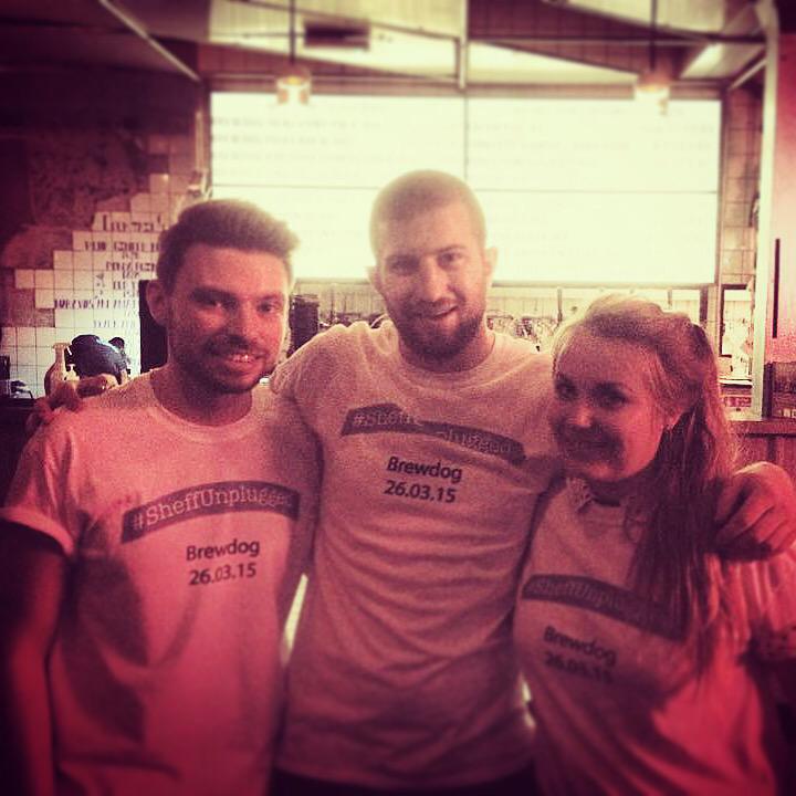 SheffUnplugged's tweet photo. One happy Events team! #SheffUnplugged http://t.co/08eu2UbpA1