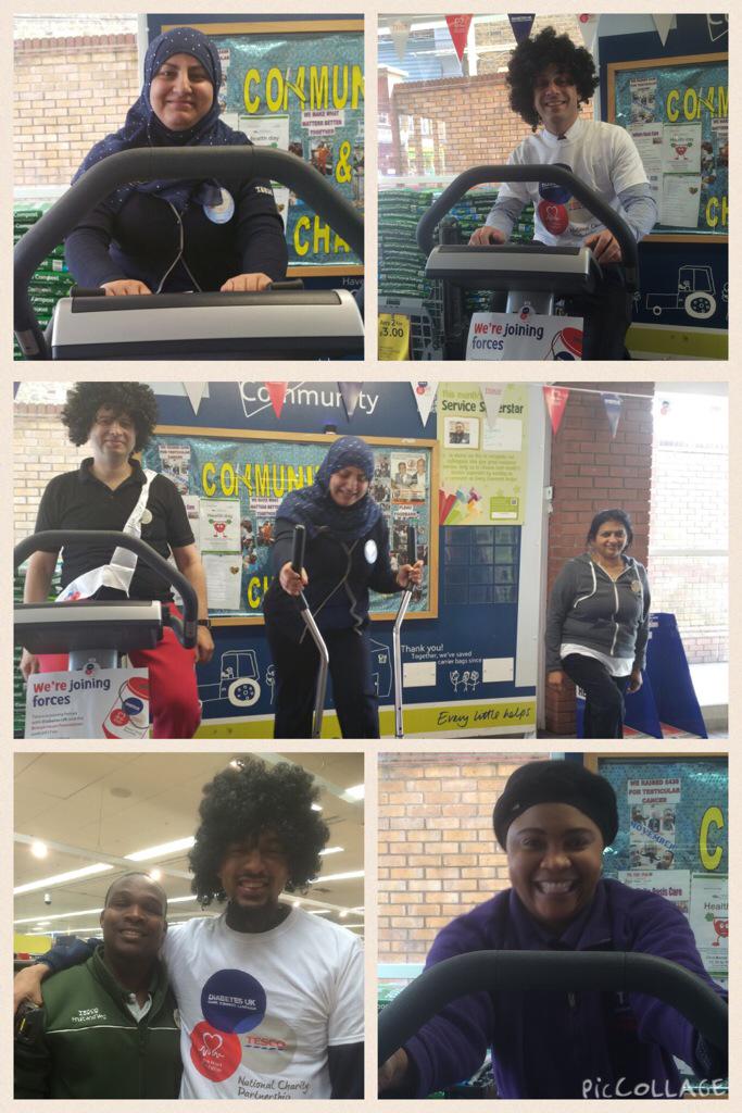 Well done guys, great day! <a href="/jason_tree1330/">Jason Tree</a> <a href="/Bearface1976/">Claire Kingston</a> @evi2202 <a href="/Leyton2832/">Tesco Leyton 2832</a> <a href="/DiabetesUK/">Diabetes UK</a> #BHF