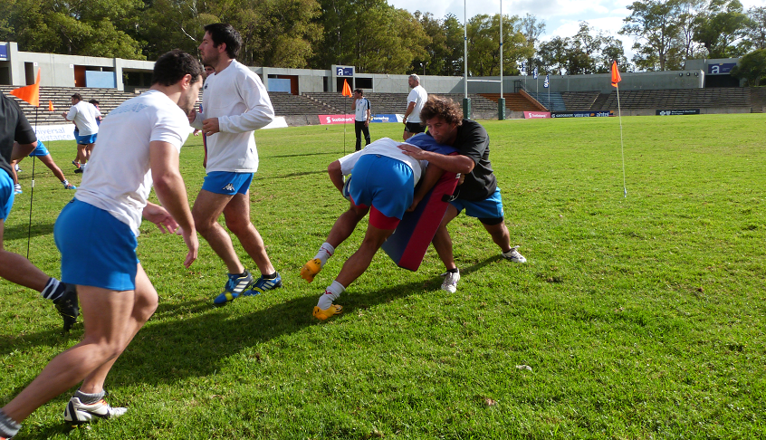 TerasUruguay's tweet photo. Los Teros ya se aprontan para su debut en el #Sudamericano frente a @ParaguayRugby. 
#VamosTeros http://t.co/Vl8bDLTDqK