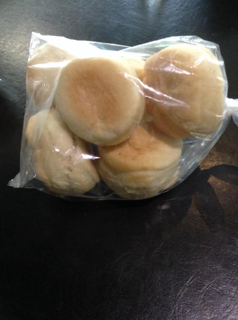 Look at what we have now! Bannock biscuit :) large 4.50$ small 3$ come try them!! #yegfood