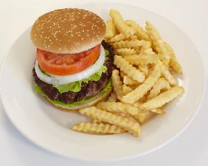 Try one of our juicy L&amp;L Burgers. Served with fries or salad. #lunchtime 
hawaiianbbqglendale.blizzfull.com/burgers