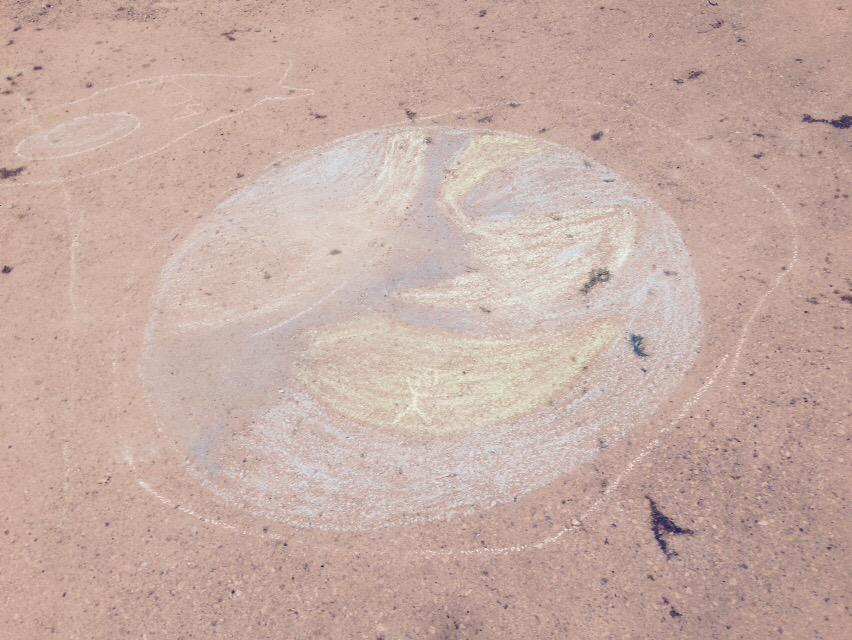 EcoLivingEvents's tweet photo. Earth Hour 2015 NW Calgary sidewalk chalk styley #earthhourcalgary #EarthHour #YourPower http://t.co/l8p9oKBSNc