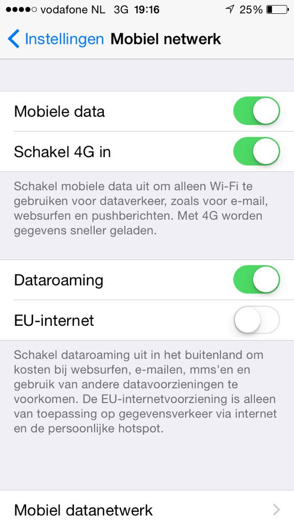 Hoi ik ben <a href="/vodafoneNL/">Vodafone Nederland</a> ik propageer 4G in heel NL... Of hebben die groene en roze dat wel?
