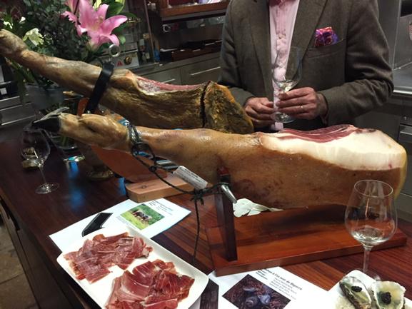 French vs Spanish ham, and my verdict? Spanish ham has more complexity and power