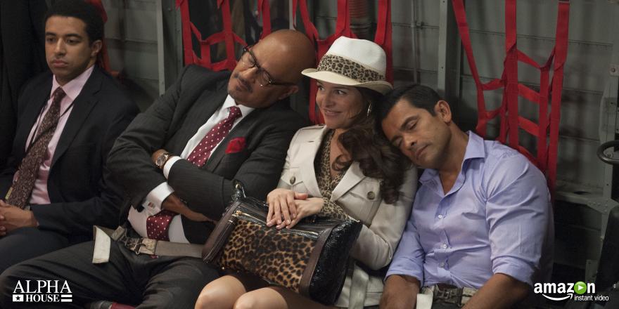 Nothing but love on set. #AlphaHouse