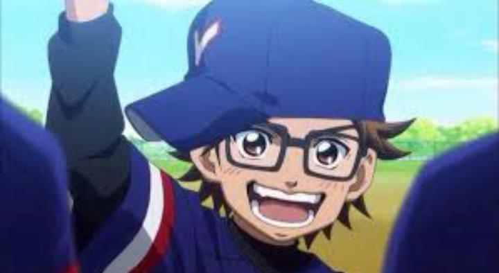 はい。きました〜 御幸一也(小)です。 かわいい。 この頃から帽子斜め