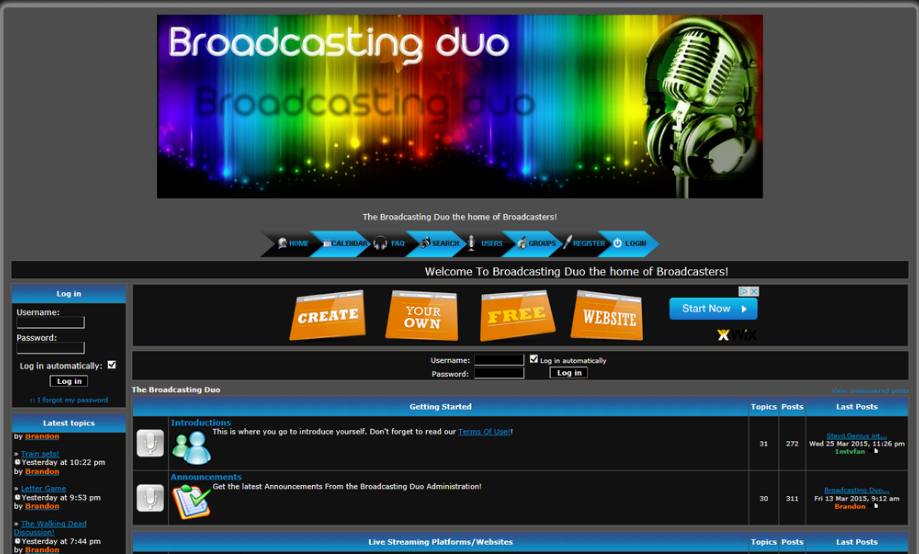 Forumotion's tweet photo. The best forum about Music & Radio is http://t.co/F8VPdyGSR2 Congratulations #freeforum #music #forummusic http://t.co/l7Xpbis3aT
