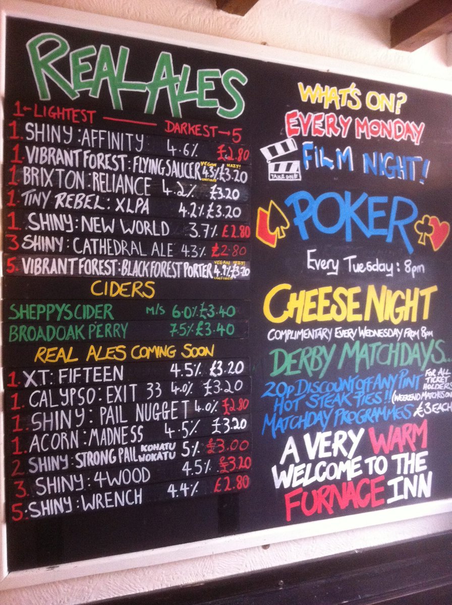 TheFurnaceInn's tweet image. Current Casks inc. @ShinyBrewing #vibrantforest @BrixtonBrewery @tinyrebelbrewco @xtbrew @acornbrewer @exit33brewing