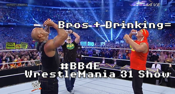 TotalBettyGood's tweet photo. @BrosB4Elbows Fridays are better w #BB4E Special #WrestleMania 31 Extravaganza Episode.Listen http://t.co/Lq139iWkJK http://t.co/CfekmEgU45
