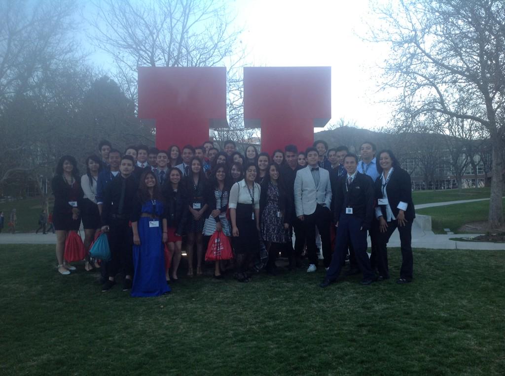 mvhsbruins's tweet photo. LIA Bruins representing at the U! #collegebound #LIAConference #sisepuede http://t.co/VUAeSkh0X3