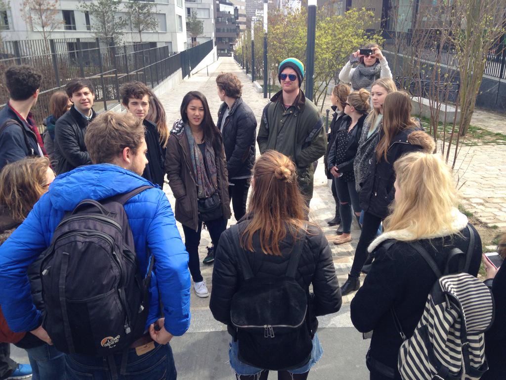 iancooketal's tweet image. Yes, our 2nd alternative walking tour  @exetergeography #parisfieldtrip was thru Gare de Rungis #ecodevelopment