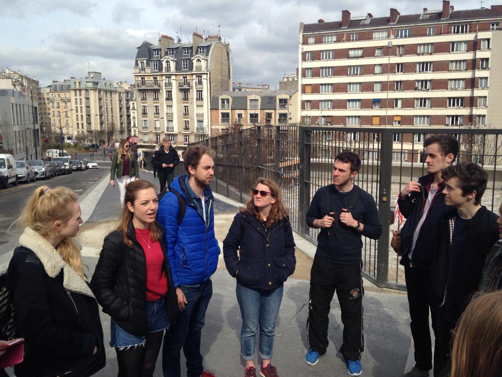 iancooketal's tweet image. Yes, our 2nd alternative walking tour  @exetergeography #parisfieldtrip was thru Gare de Rungis #ecodevelopment