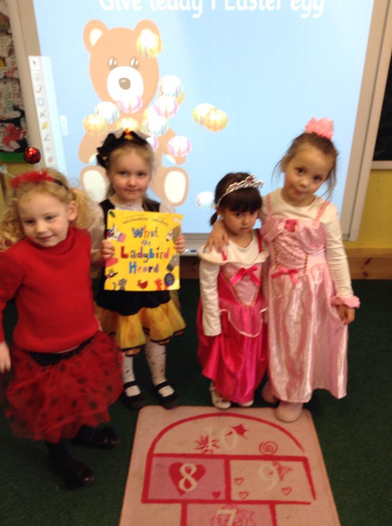 NurseryBPS's tweet photo. We've been dressing up as our favourite book characters! http://t.co/502iBPu4Va