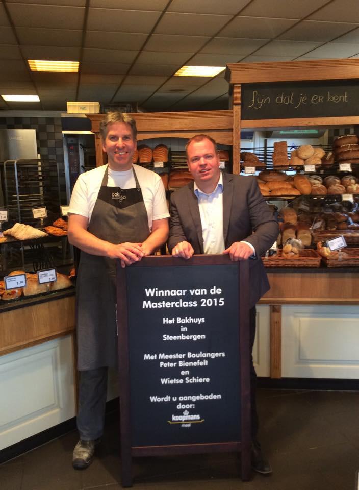 De winnaars Masterclass 2015 met <a href="/schiereWietse/">Wietse Schiere</a> en <a href="/peterbienefelt/">Peter Bienefelt</a>! Meer info? Zie MijnKoopmans via koopmansmeel.nl