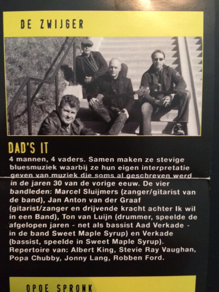 Zwijger_Houten's tweet photo. 28 maart Cultuurnacht 21.00 optreden DAD'S IT #blues #Houten #OudeDorp http://t.co/XAejho4IV1
