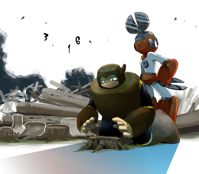 森林伐採のtwitterイラスト検索結果 古い順