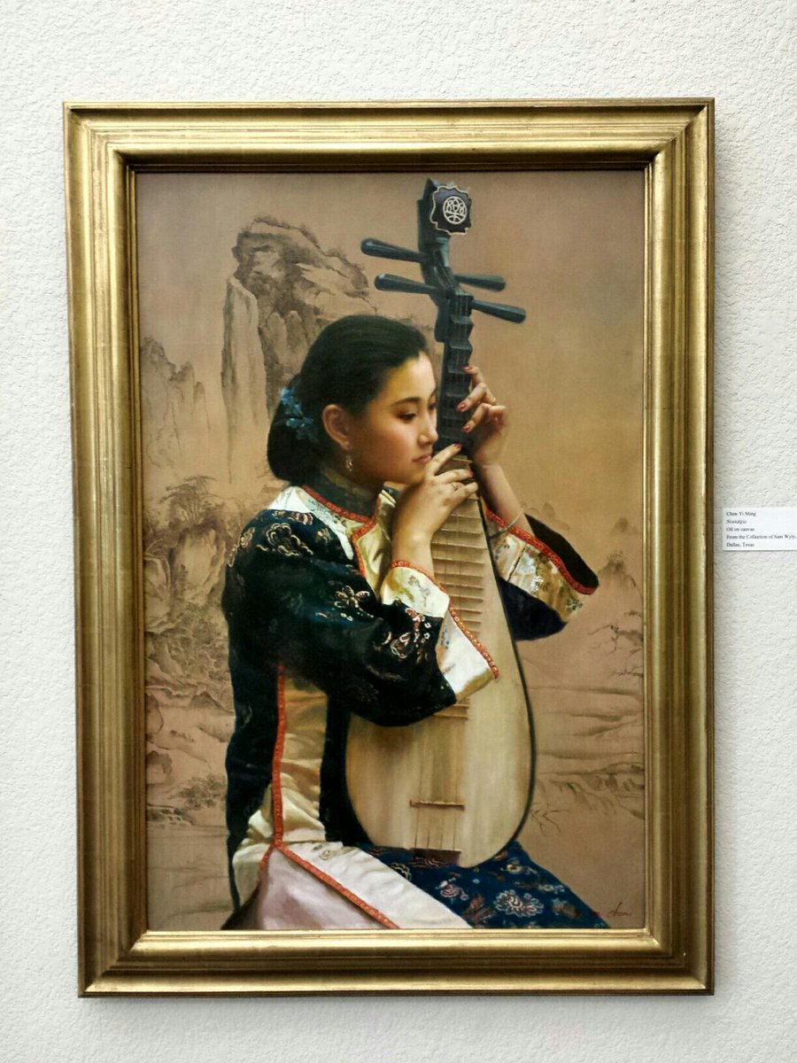 DallasAuction's tweet image. Chen Yi Ming oil on canvas in our May 20th auction  via #Camera360#