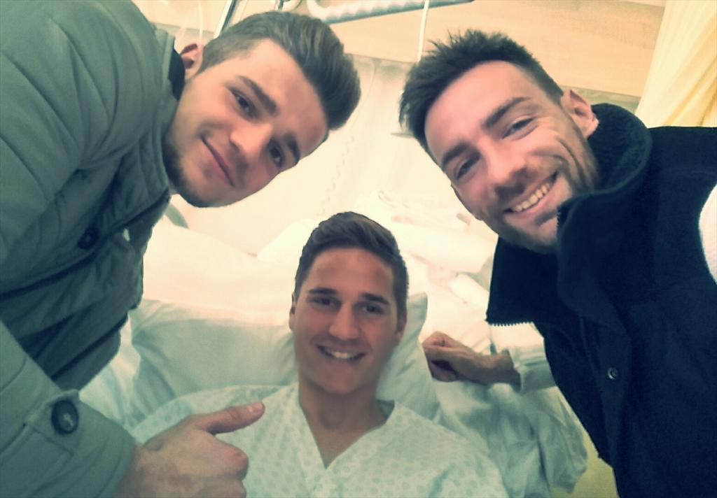 Un très bon rétablissement <a href="/RomainKursner/">Romain Kursner</a> #larelève #solidarité #SFC 💪💪💪