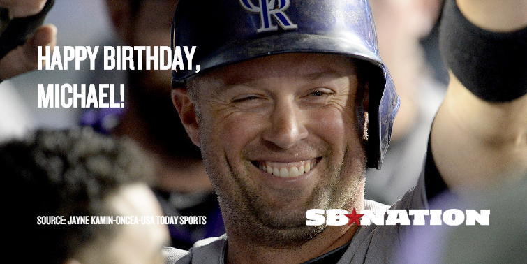 Happy 36th birthday to former and current RF Michael Cuddyer 