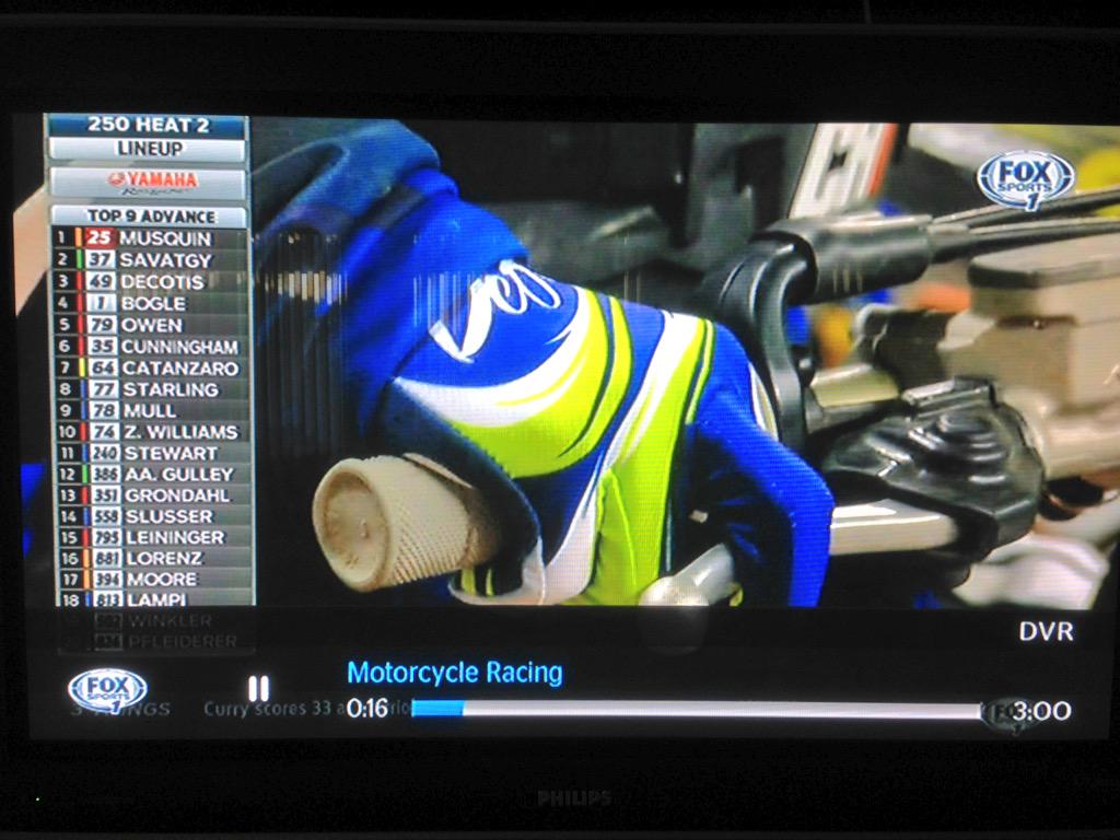 Watching a replay of the Detroit supercross and checked an extreme close up of a <a href="/Deft_family/">Deft Family</a> glove! Sweet!